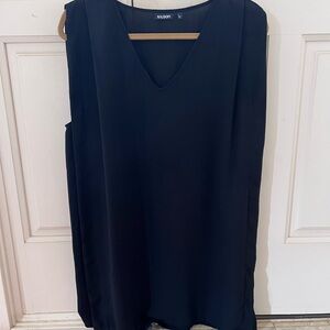 Black Baggy/Oversized Mini Dress